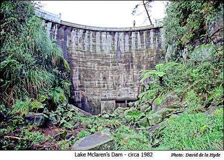 Lake Mclaren's Dam circa 1923