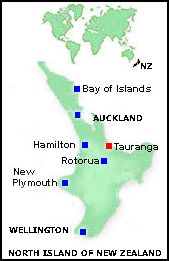 North Island of New Zealand