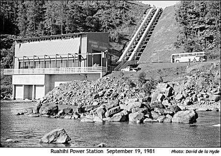 Ruahihi Power Station - September 19, 1981