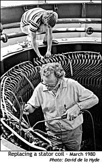 Stator Coil repair - March 1980
