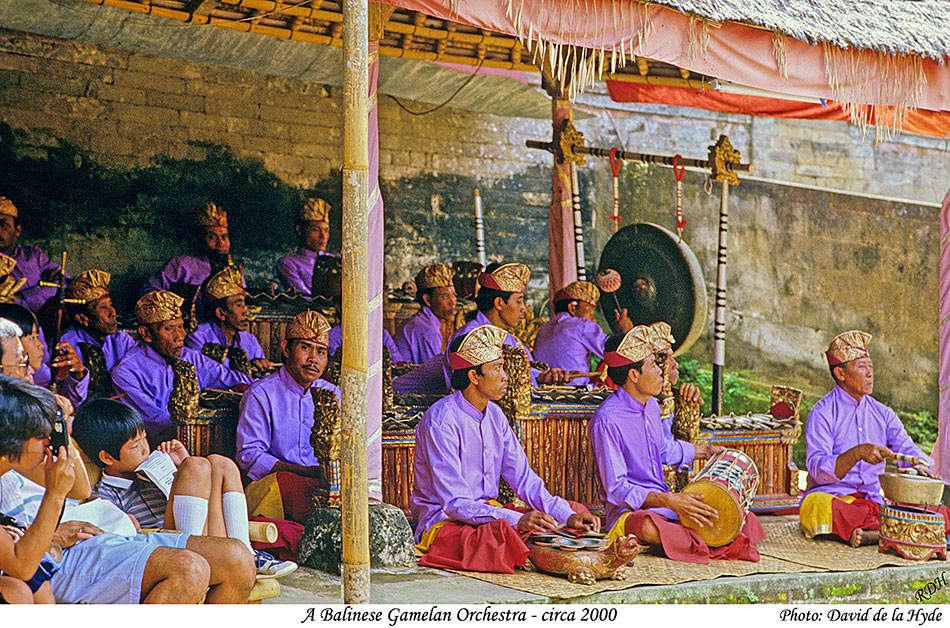 A Balinese Gamelan Band