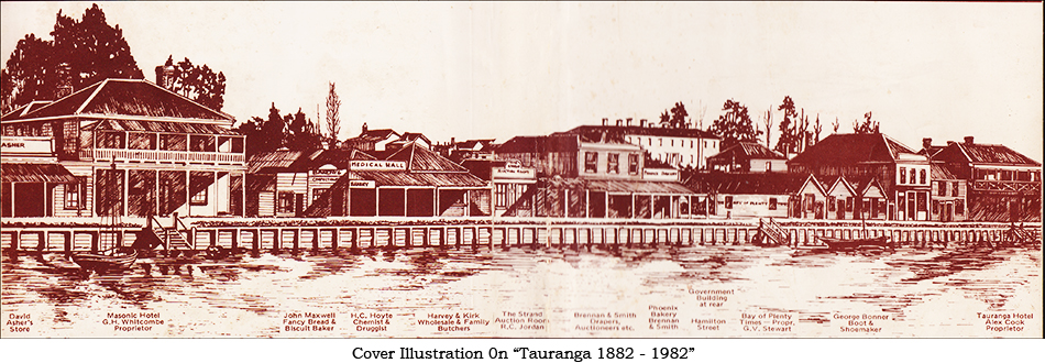 The strand Tauranga - 1876