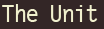 The Unit
