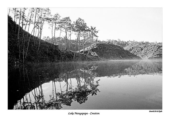 Lake Mangapapa - Creation