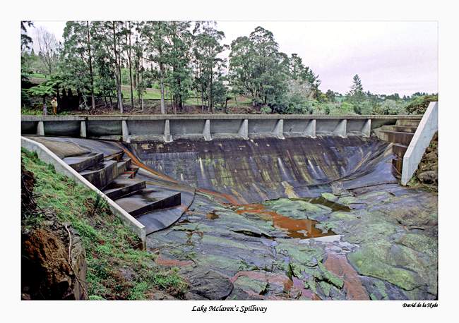 Lake Mclaren's Spillway