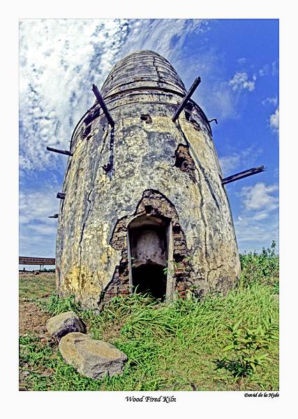Wood fired pottery kiln