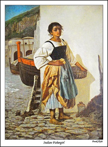Study of an Italian Fishergirl