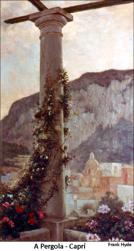 A pergola, Capri