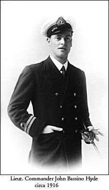 'Jack' Bassino Hyde - circa 1916