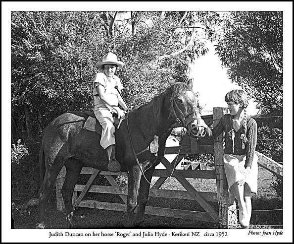 Judith Duncan and Julia Hyde