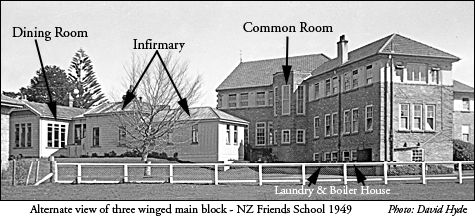 Dining room, Infirmary, main block 1949