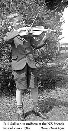 Paul Sullivan - NZ Friends School - circa 1947