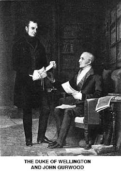 The Duke of Wellington and John Gurwood