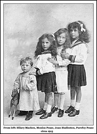 Joan Hudleston with 1st cousins