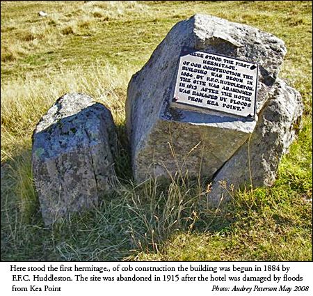 Memorial Plaque on the site of the First Hermitage  