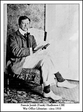 F.J. (Frank) Hudleston - circa 1910