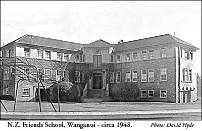 The main building at NZ Friends School