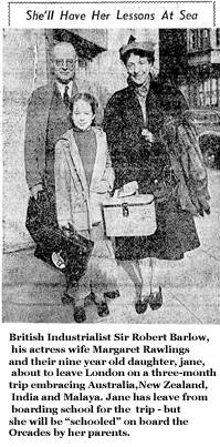 Margaret Rawlings's family
