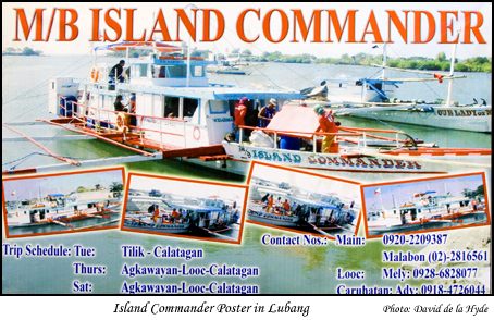 Schedule of the Island Commander