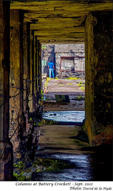 Passageway at Battery Crockett