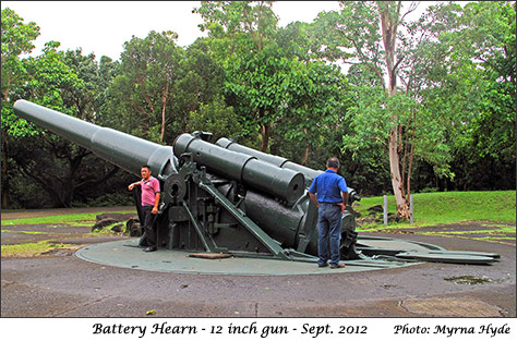 12 inch seacoast defence gun