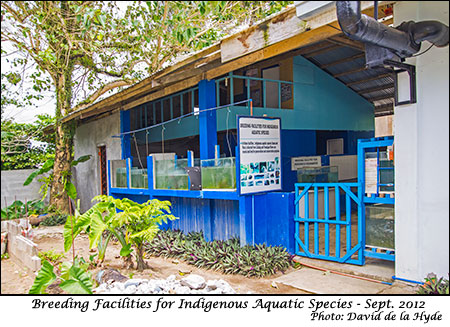 Breeding Facilities for Indigenous Aquatic Species