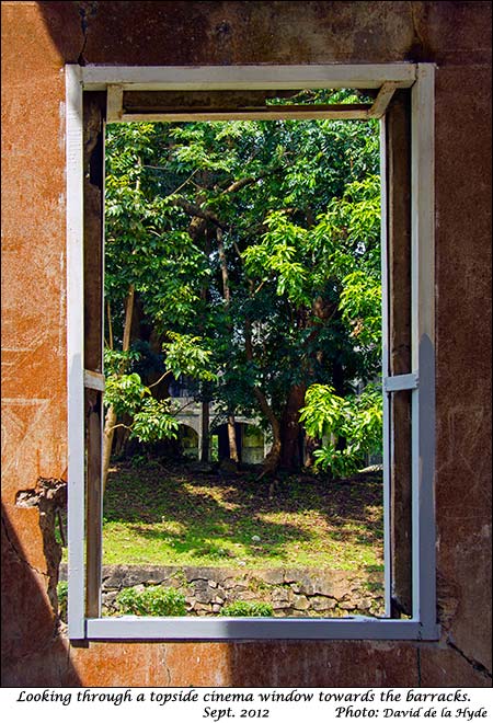 Topside Cinema window