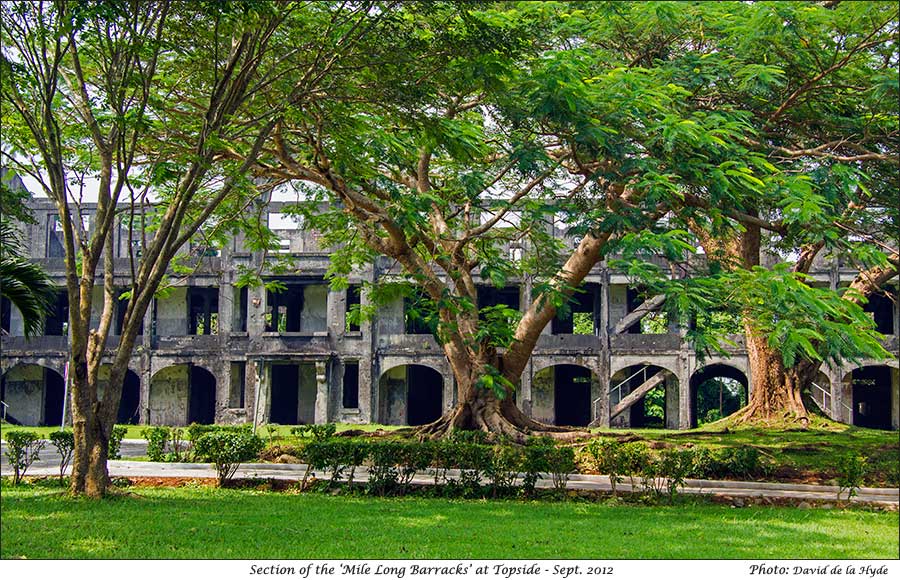 Section of the Mile Long Barracks