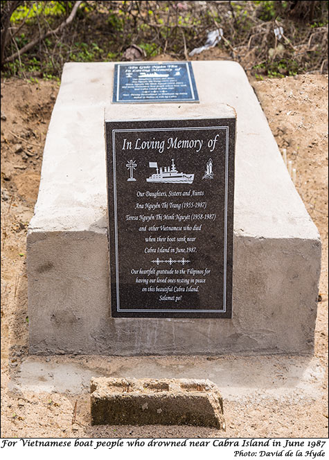 Grave of some Vietnamese Boat People