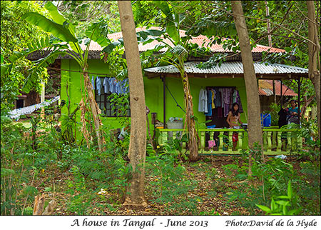 A house in Tangal