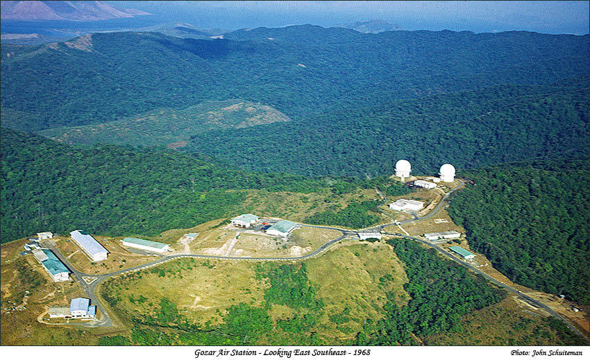 Aerial view of Gozar Radar station