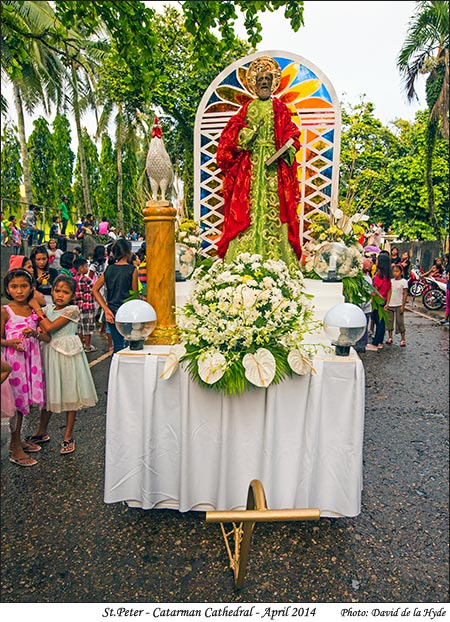 Icon of St.Perter at Catarman Cathedral