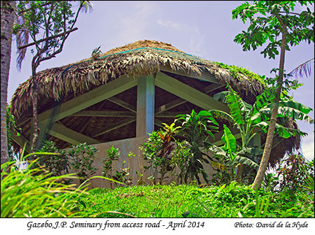 Gazebo at J.P. Seminary from access road