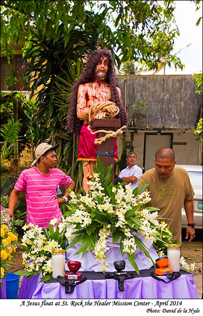 Christ with wounds - St. Rock The Healer Mission Church