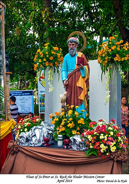 Icon of St Peter at Sty. Rock The Healer Mission Center