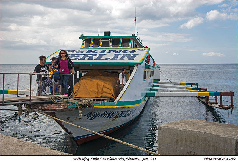 M/B King Ferlin 4 at Wawa Port,Nasugbu