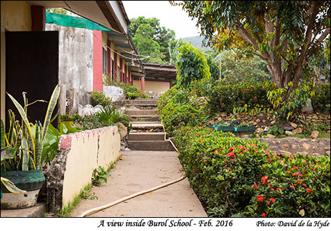 A view inside Burol School