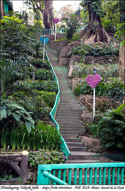 Hinulugang Taktak National Park - steps from entrance