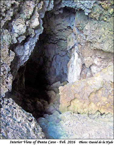 Interior View of Punta Cave - Binacas
