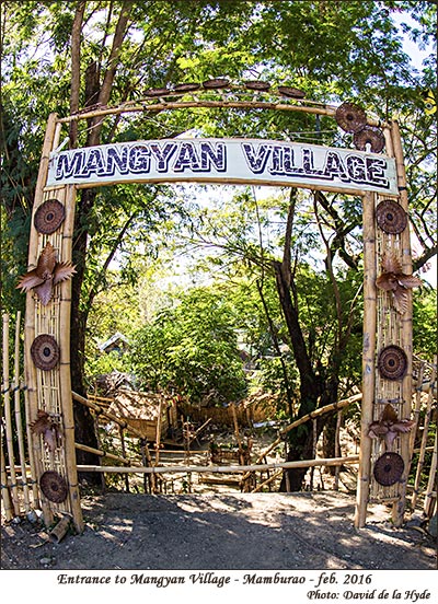 Entrance to Mangyan Village - Mamburao