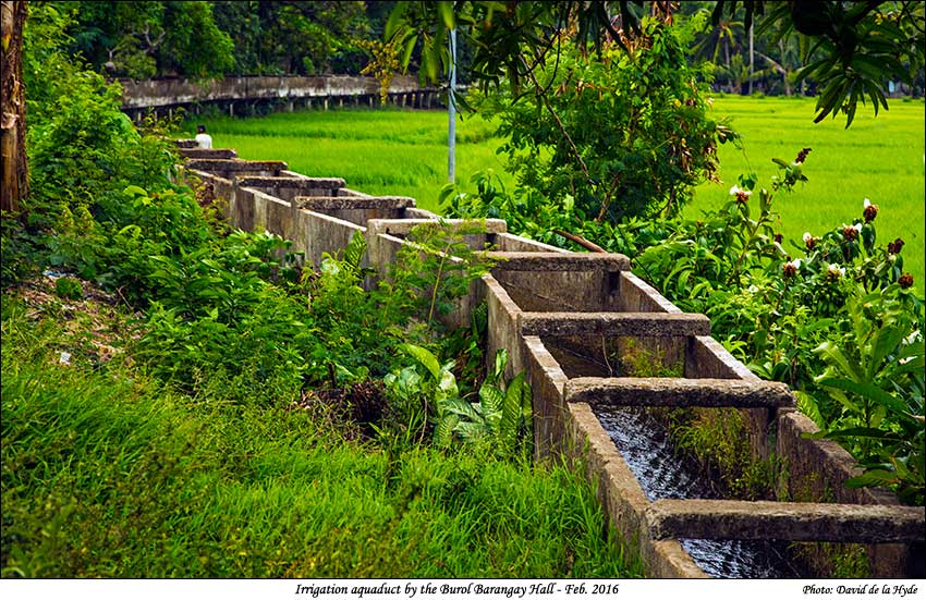 Aqueduct by Burol Barangay Hall