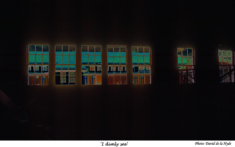 'I dimly see'