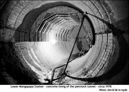 Lining the Lower Mangapapa Penstock Tunnel